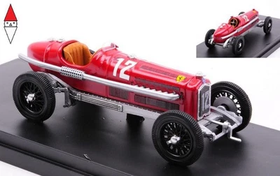 1/43 RIO ALFA ROMEO F1  P3 N 12 WINNER MONZA GP 1933 LUIGI FAGIOLI RED - Immagine 1 di 3
