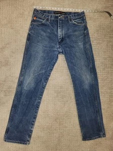 Wrangler FR 13 Original Fit Jeans Mens Sz 35X34 Blue Flame Resistant FR13MWZ - Picture 1 of 6