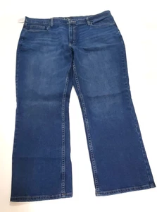 Members Mark Straight Fit Premium Stretch Denim Jeans Mens 40 x 32 Medium Wash - Picture 1 of 4