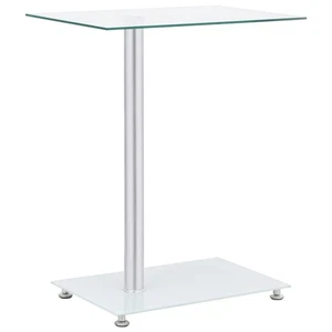 vidaXL Beistelltisch U-Form Transparent 45x30x58 cm Hartglas    ASS - Bild 1 von 1