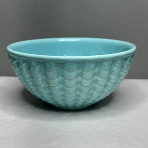 Vintage Gladding McBean Cocinero Bowl #7 Glacial Blue (Teal) MCM Americana - Foto 1 di 10