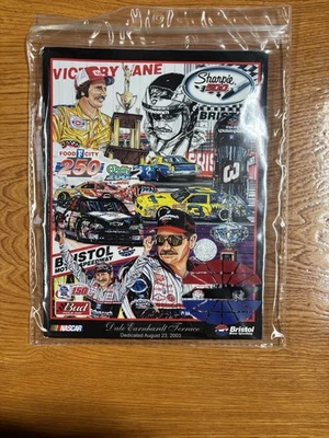 Sharpie 500 2003 Bristol Race Program con funda Earnhardt Sr cubierta ¡BONITO! Foto 1 de 2
