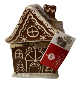 ALDI Lebkuchenhaus verschachteltes Messbecher-Set Merry Moments Weihnachten braun - Bild 1 von 6