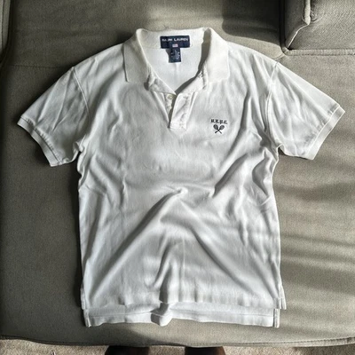 Camisa Polo Deportiva Vintage Blanca Botón Mujer Talla Grande Foto 1 de 4