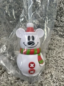 Disneyland Mickey Mouse Snowman Drink Bottle Topper Christmas 2025 Home New - Picture 1 of 9