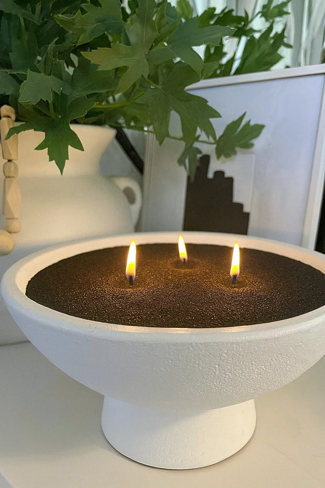 Kerzensand 1 KG | inkl. 10 Dochte á 10cm | schwarz | Wachsgranulat | DIY - Bild 1 von 4