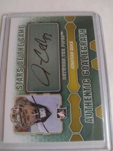 2012-13 JONATHAN QUICK AUTO ITG BETWEEN THE PIPES GOALIEGRAPH AUTOGRAPH - Picture 1 of 1