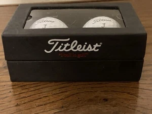 Titleist Pro V1 Golf Balls (2) With Display Case - Picture 1 of 7