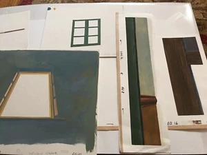 Vintage Película “Hadas” Animación Arte Producción Original Arte FONDO Lote 4 - Imagen 1 de 12