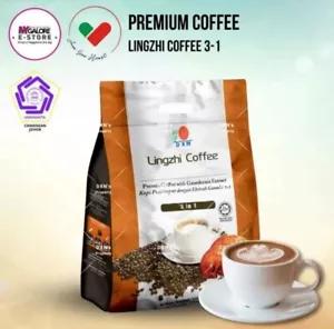 Paquete de 5 café DXN Lingzhi 3 en 1 Ganoderma Reishi café clásico instantáneo envío rápido - Imagen 1 de 8