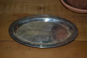 Bandeja para servir pan plato plateado vintage W. & S. Blackinton - Imagen 1 de 4