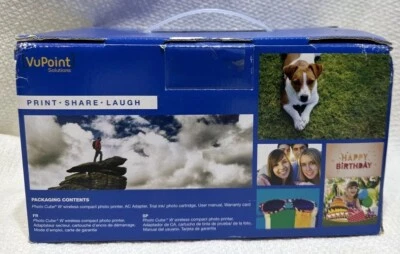 VuPoint IPWF-P100-VP Photo Cube Wireless Smart Color Phone Photo Printer (C-5) - Image 1 of 4