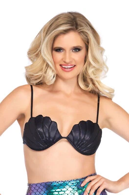 Sea Mermaid Shell Bra Top Shirts - Image 1 of 4