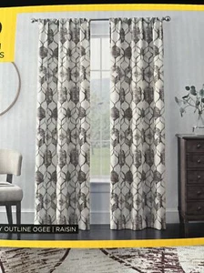 Long blackout curtains 2 panels 84 rod pocket - Picture 1 of 4
