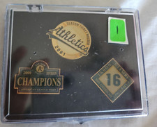 Vintage Collectable MLB Baseball Pin Oakland Athletics Set Never Open Box 2001