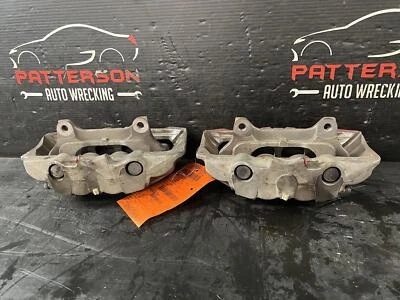 12-18 AUDI A7 FRONT DRIVER LEFT & PASSENGER RIGHT BRAKE CALIPERS 4G05BC - Image 1 of 4