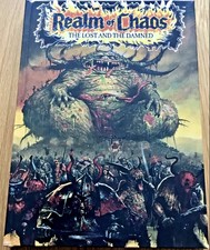 REALM OF CHAOS The Lost and the Damned H/B Book Brand New Sealed Warhammer Chaos