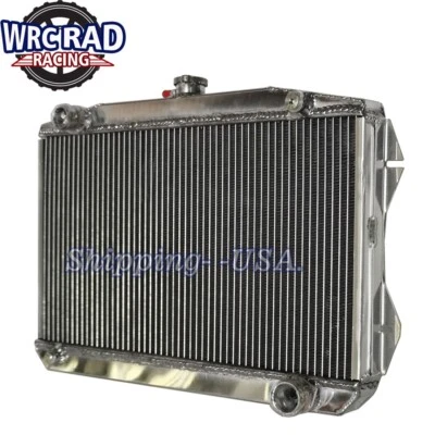 Radiador de aluminio de 2 núcleos para Sunbeam Alpine Series V 1,7 L I4 1965-1968 1967 MT Foto 1 de 4