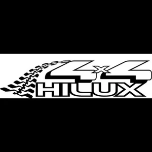 ADESIVO TOYOTA HILUX 4x4 FORMATO: 485mm * 115 millimetri + OMAGGIO - Foto 1 di 3