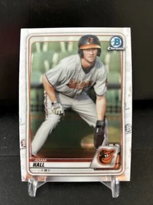 Bowman Chrome Prospect Adam Hall Baltimore Orioles BCP-90 2020 - Imagen 1 de 2