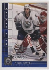 2001 ITG Be A Player Memorabilia Sapphire Chicago Sun-Times /10 Ryan Smyth #94