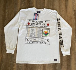 VTG Jansport 1999 Purdue Women’s Basketball National Champions Shirt Large USA - Picture 1 of 7