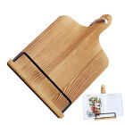 Cookbook Tablet Stand Rest Holder Baking Cookery Book Wooden Cookbook Shelf