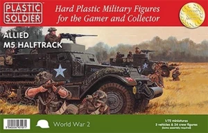 WW2V20013 1/72 ALLIED M5 HALFTRACK Plastic Soldier WW2 NEU in BOX  - Bild 1 von 2