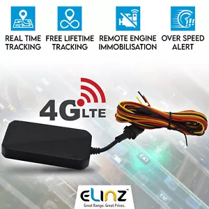 4G 3G GPS Tracker Real Live Tracking Device Anti-Theft Remote Engine Immobiliser - Picture 1 of 14