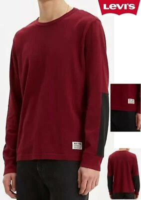 Levi's ® Mens LONGSLEEVE MIGHTY MADE™ TEE  RRP £39.99 (0001) - Image 1 of 4