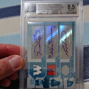 2008 Topps Triple Fielder Murray Howard Patch Auto 1/1 Graded #TTARC-8 - Picture 1 of 24