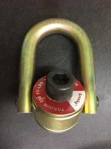 Anillo de elevación Crosby 1016964 HR125 10000 lb WLL 1"X3.0, 5 toneladas aparejo ojo de elevación - Imagen 1 de 7