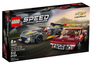 LEGO 76903 Chevrolet Corvette C8.R & 1969 Speed Champions-Immediate Shipping! - Picture 1 of 6