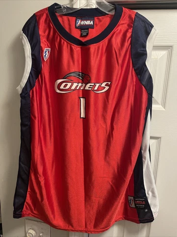 Vintage WNBA Houston Comets Adult Basketball Womens Jersey Size 2XL XXL #1 Cover