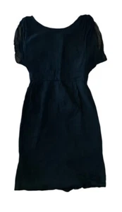 1950s Elinor  Gay Black Chiffon Dress  - Picture 1 of 5