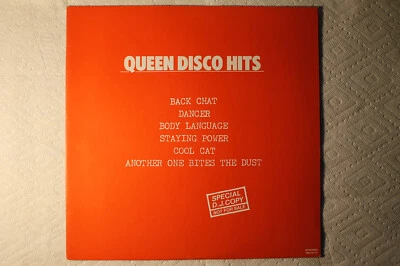 Queen - Disco Hits Japanese orig WB PROMO LP 1982 Freddie Mercury - Image 1 of 4
