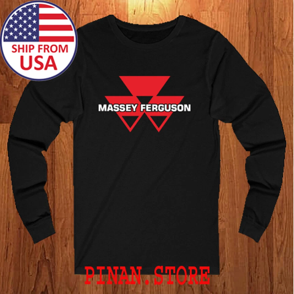 MF Massey Ferguson Tractor Black Size S to 2XL - Image 1 of 1