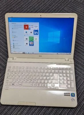 NEC lavie LS150/H SSD 512GB Memory: 4GB H core i5 -3210M CPU windows 10 - Image 1 of 4