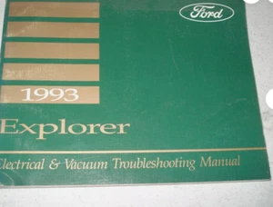 1993 Ford Explorador Eléctrico & Vacío Problemas Manual Ewd OEM - Imagen 1 de 2