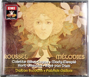 Albert Roussel - Melodien (2 CDs, 1987) klassisches Musiklied französisch-walisisch - Bild 1 von 4