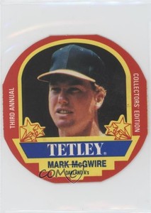 1990 Tetley Tea Discs Mark McGwire #15