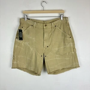 Ralph Lauren Polo Country Shorts Carpenter Khaki Mens Workwear Esker W32 Utility - Picture 1 of 20
