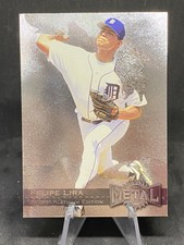 Felipe Lira 1996 Skybox Metal Universe Platinum Edition Card #61 Tigers Baseball