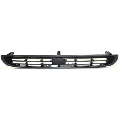 Front Grille Compatible with 1995-1999 Subaru Legacy, Gray Textured - Image 1 of 4