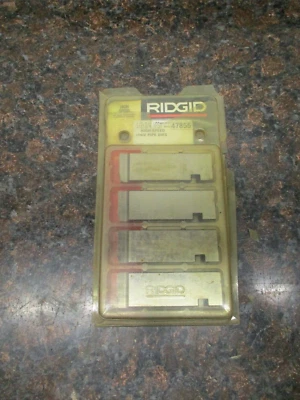 NEW Ridgid 47855 1/2"-3/4" HS NPSM Die Set Universal 811A 815 FREE SHIPPING - Image 1 of 3
