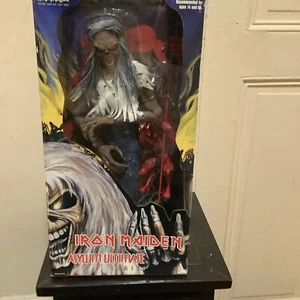 Modellino giocattolo vintage IRON MAIDEN EDDIE Art Asylum Ultimate Series 18" 2002 NUOVO - Foto 1 di 8