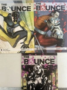 THE BOUNCE. NUMMERN 6-7 & 12. (3 HEFTE HOCHWERTIGES LOT 2013-2014). BILD COMICS. - Bild 1 von 16