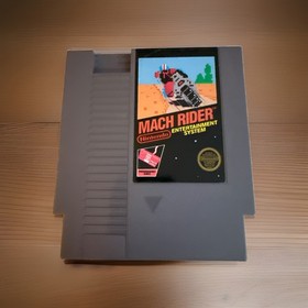 MACH RIDER - Juego Nintendo NES (Aut&eacute;ntico), Probado y Funcionando, 5 Tornillos