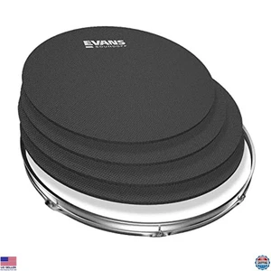 Evans SO-2346 SoundOff Standard Drum Mute Pack, 6 Stück, schwarz, leises Üben - Bild 1 von 6