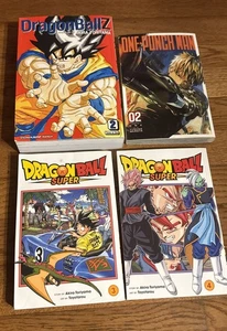 4 Mangabücher - Englisch. Dragon Ball & One Punch Man - Bild 1 von 5